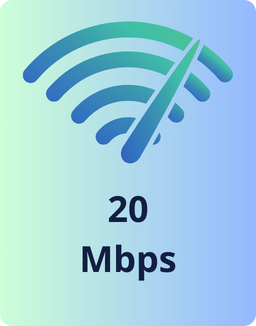 20 MBPS